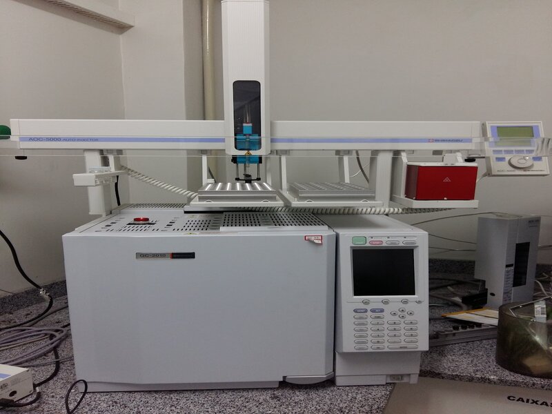 Cromatógrafo Gasoso acoplado ao detector de ionização de Chamas